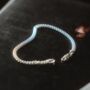 925 Sterling Silver Miami Cuban Bracelet Chain, thumbnail 1 of 12