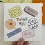 Colour In Thank You Cards, thumbnail 2 of 6