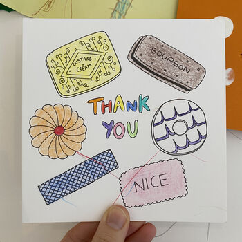 Colour In Thank You Cards, 2 of 6