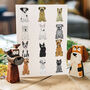 Terrier Dog Breed Greetings Card, thumbnail 1 of 3