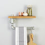 Industrial Kitchen Storage Rail And Shelf Galvanised, thumbnail 1 of 4