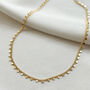 Sofia Gold Dotted Chain Necklace, thumbnail 3 of 3