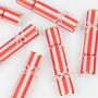 Set Of Six Pearl Bow Crackers, thumbnail 2 of 6