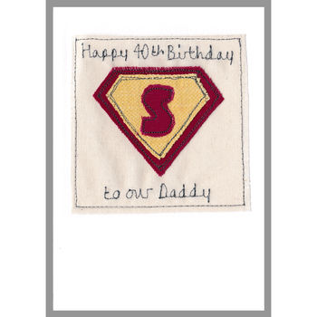 Personalised Superhero Birthday Card For Him, 2 of 12
