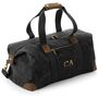 Monogrammed Luxury Waxed Canvas Holdall, thumbnail 2 of 5