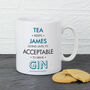 Personalised Acceptable To Drink Mug, thumbnail 1 of 5