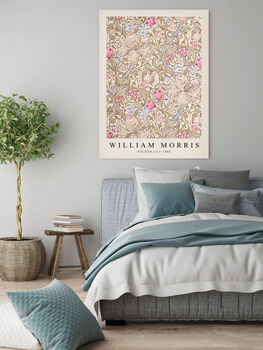 William Morris Lodden Cream Art Print, 3 of 4