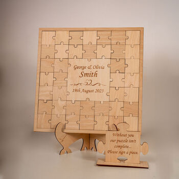 Personalised Jigsaw Guestbook For Special Event, 6 of 7