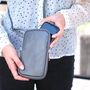 Personalised Leather Crossbody Phone Pouch, thumbnail 4 of 10