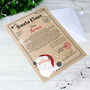 Personalised Santa Claus Letter, thumbnail 1 of 8