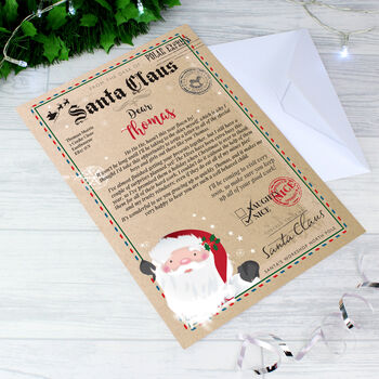 Personalised Santa Claus Letter, 2 of 10