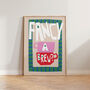 Fancy A Brew Kitchen Wall Art Print, thumbnail 1 of 8