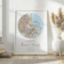 The Place We Got Engaged Ordnance Survey Explorer Personalised Map Print Engagement Gift, thumbnail 5 of 12