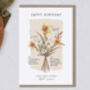 March Birth Month Happy Birthday Card, thumbnail 1 of 2