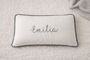 Personalised Name Muslin Nursery Cushion Cover, thumbnail 2 of 8