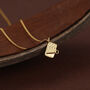 Sterling Silver Tiny Sardine Tin Necklace, thumbnail 4 of 12