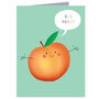 Mini Peach Hugs Card, thumbnail 2 of 5