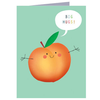 Mini Peach Hugs Card, 2 of 5