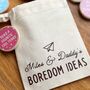 Personalised Daddy And Me Boredom Ideas Bag, thumbnail 8 of 12