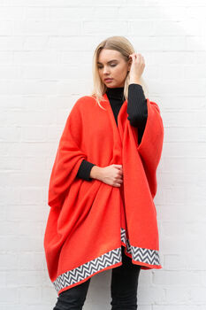 Oversized Knitted Blanket Cardigan, 9 of 12