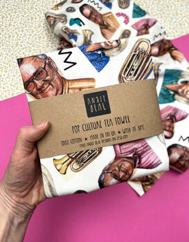 Harold And Madge 90s Tea Towel, 8 of 9