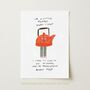 I’m A Little Teapot Kitchen Art Print, thumbnail 2 of 2