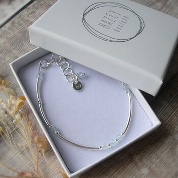 Topaz Sterling Silver Bracelet, 4 of 6