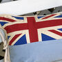 Large Vintage Raf Flag Cushion, thumbnail 3 of 5