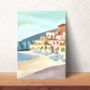 Seaside Set Of Three Poster Prints, thumbnail 4 of 6