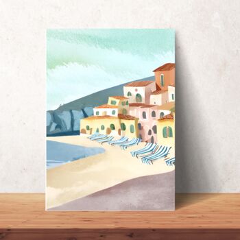 Seaside Set Of Three Poster Prints, 4 of 6