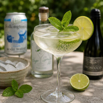 Make Your Own Hugo Spritz Kit: Creates Four Drinks, 3 of 5