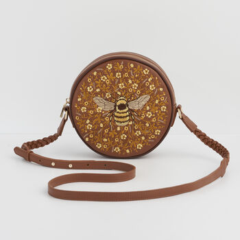 Bumble Bee Tan Circle Bag, 2 of 7