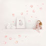 Watercolour Flower Petals Wall Stickers, thumbnail 1 of 7