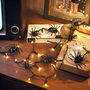 Halloween Crawling Spider LED String Lights, thumbnail 1 of 2