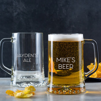 Personalised Quote Beer Tankard Gift For Friends, 9 of 9