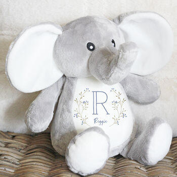 Elephant Plush Personalised Toy, 7 of 7