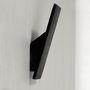 Modern Wooden Wall Hook In Ash Or Black Finish, thumbnail 2 of 6
