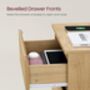 Set Of One/Two Bedside Table With Charging Station, thumbnail 8 of 12