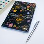 Personalised Monogram Bee A5 Journal Notebook, thumbnail 5 of 7