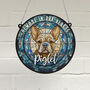 French Bulldog Tan Memorial Suncatcher, thumbnail 1 of 6