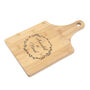 Personalised Couples Bamboo Paddle Serving Board, thumbnail 3 of 3