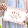 Rose Gold 30th Birthday Book, thumbnail 1 of 10