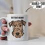 Airedale Terrier Dog Mug, thumbnail 2 of 4