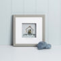 Personalised 'Happiness is Homemade' Pebble Picture, thumbnail 1 of 3