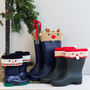 Personalised Christmas Boot Cuffs, thumbnail 1 of 8