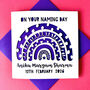 Personalised Rainbow Naming Day Card, thumbnail 1 of 4