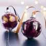 Personalised Luxury Feather Christmas Bauble, thumbnail 3 of 4
