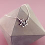 Couples Sterling Silver Initial Necklace, thumbnail 6 of 11