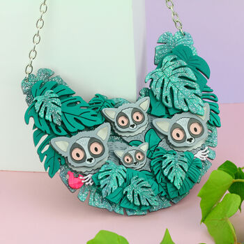 Bushbaby Statement Necklace, 2 of 5