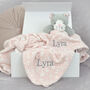 Personalised Pink Fluffy Kitten Comforter Blanket Set, thumbnail 6 of 10